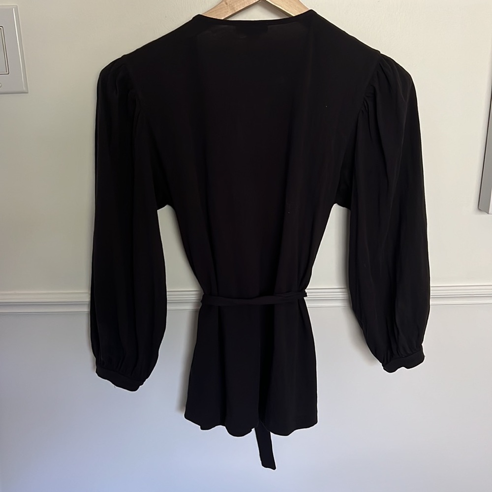 J. Crew Point Sur Belted Top - Picture 2 of 9